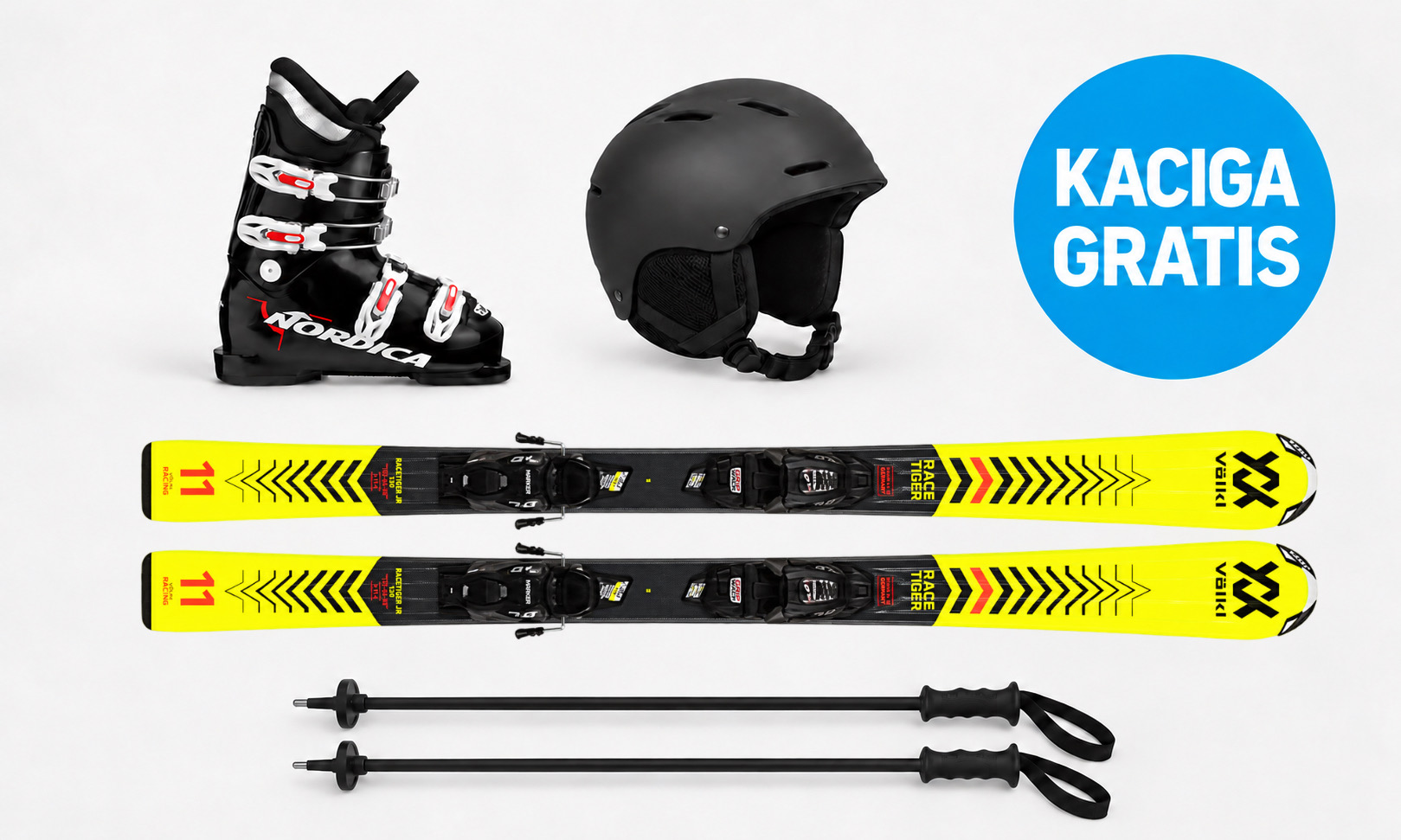 Ski oprema Ski komplet KIDS